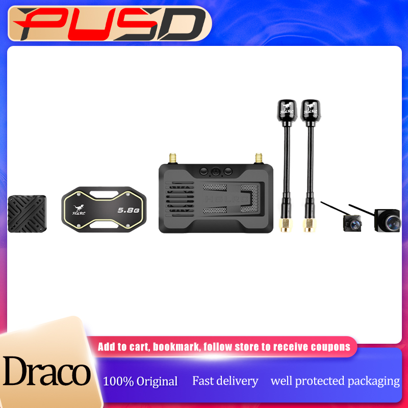 HGLRC Draco A1/A2 5.8Ghz HD VT - Drone Racing Vtx recension och pris