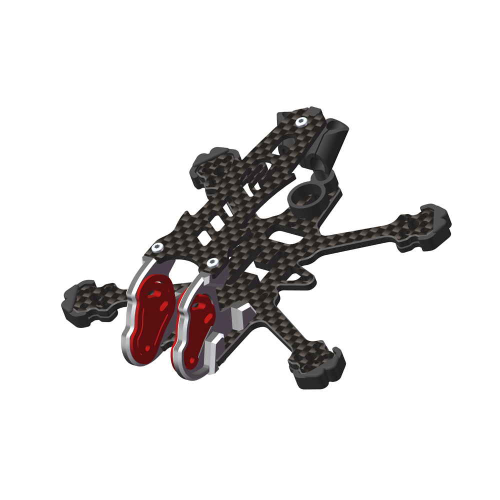 AlfaRC Fox-2 DJI O4 Air Unit 5 - Drone Racing Frame recension och pris