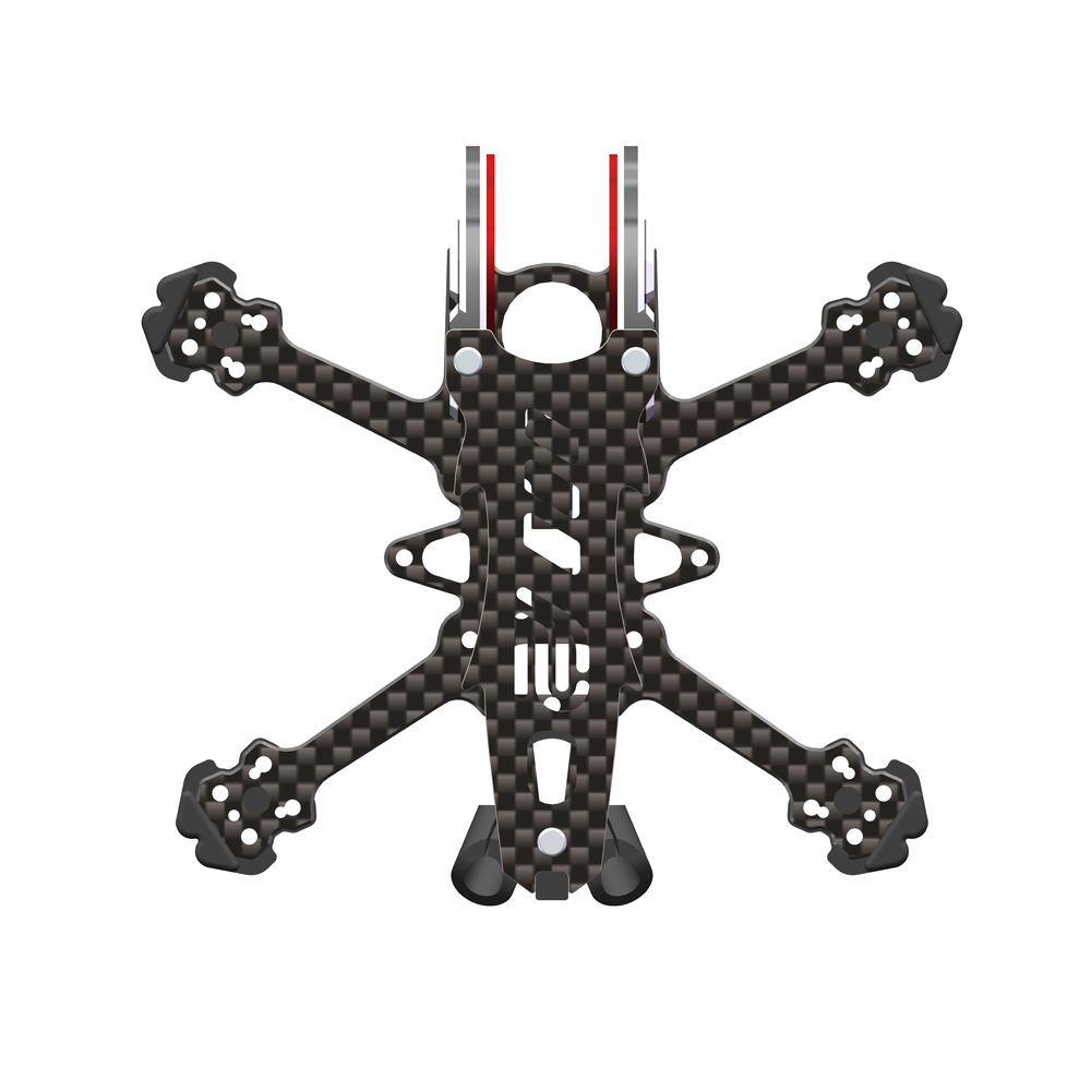 AlfaRC Fox-2 DJI O4 Air Unit 5 - Drone Racing Frame recension och pris