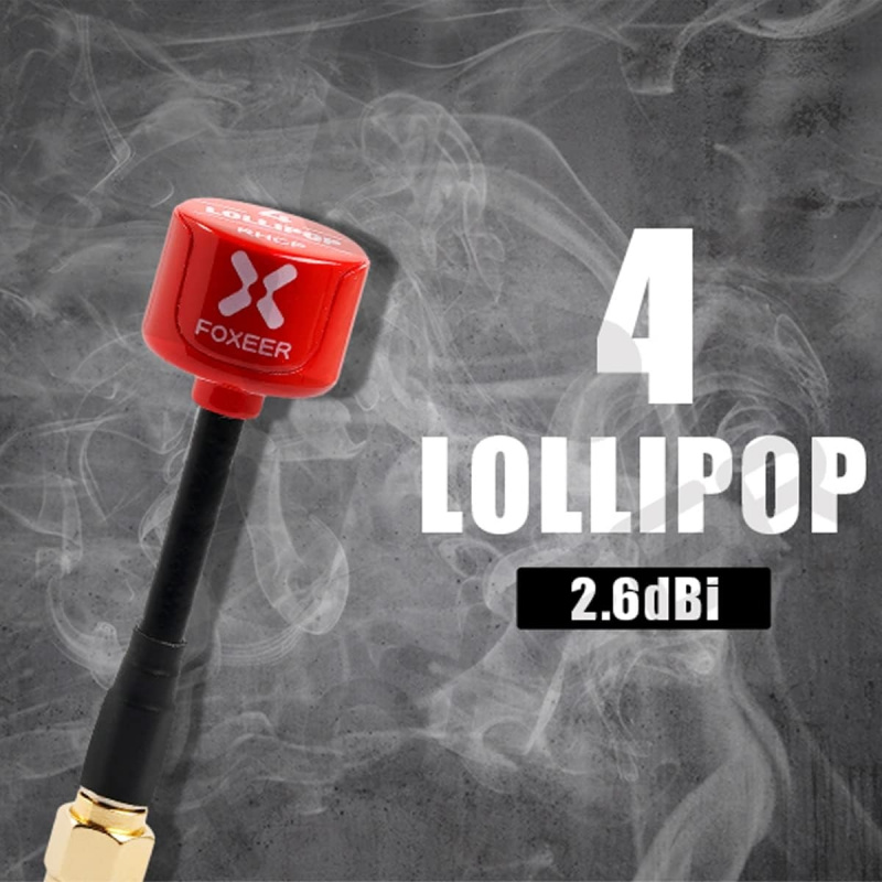 FOXEER Lollipop 4 Pro 5.8GHz R - Drone Racing Antenna recension och pris