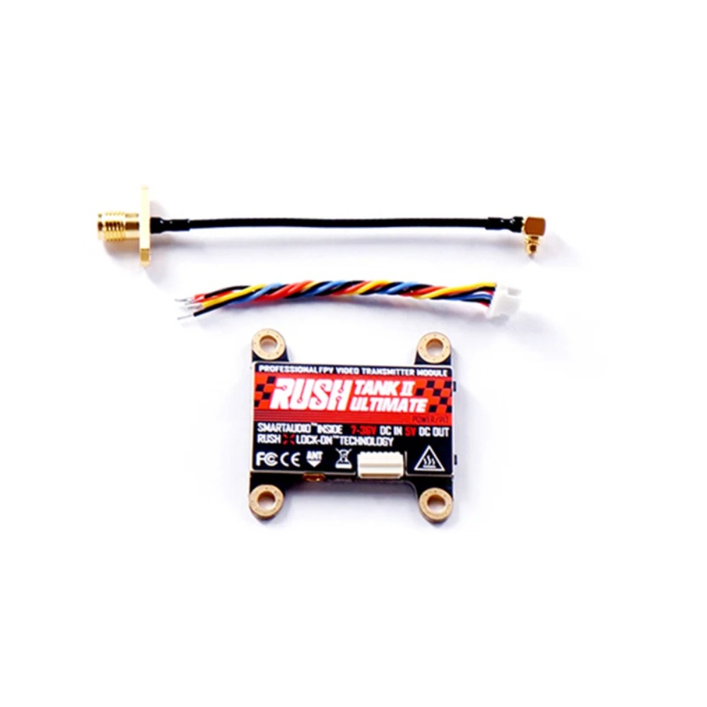 RUSH TANK Ultimate II/Mini/PLU - Drone Racing Vtx recension och pris