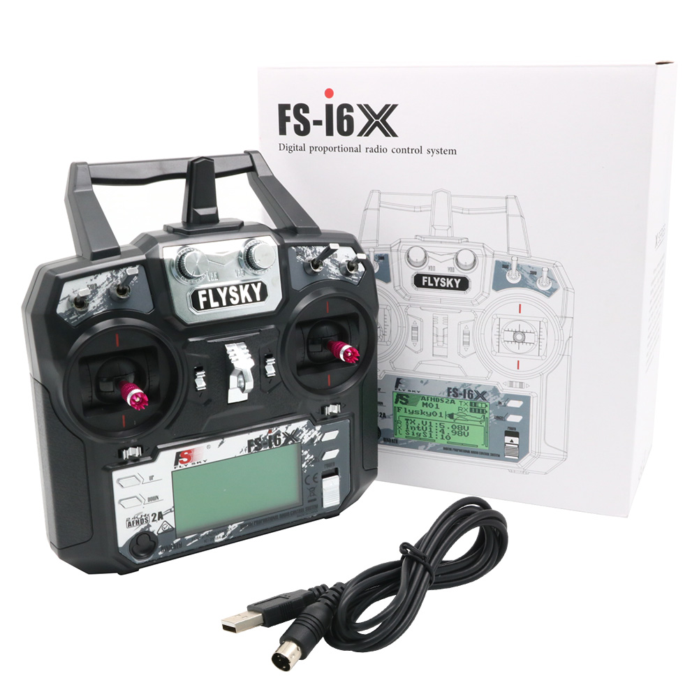 FLYSKY FS-i6X FS i6X 10CH 2.4G - Drone Racing Transmitter recension och pris