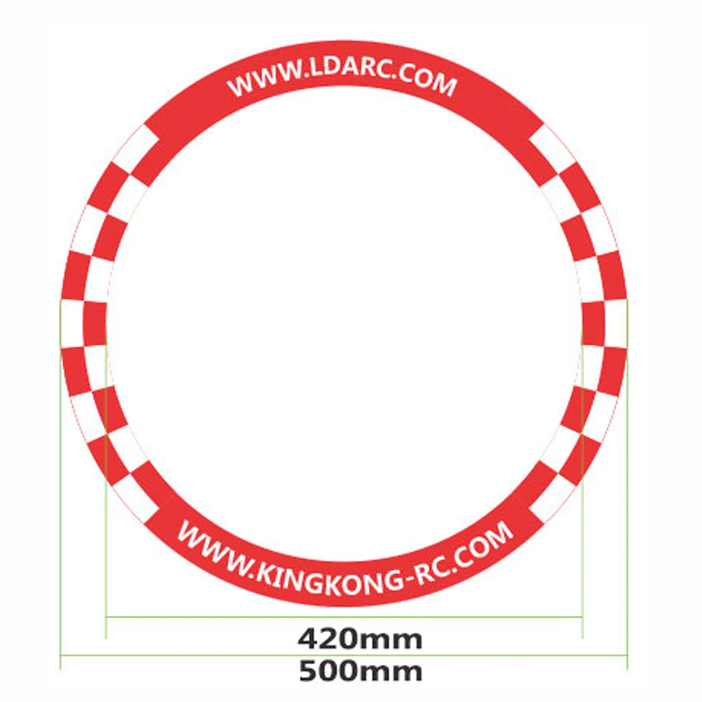 LDARC FPV Racing Obstacle Cour - Drone Racing Flag recension och pris