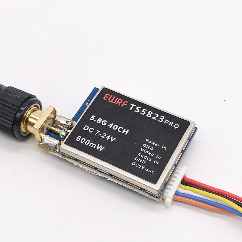 EWRF TS5823 Pro 200mW/600mW Vi - Drone Racing Vtx recension och pris
